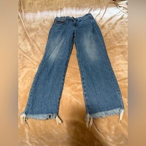 Madewell The Perfect Vintage Jean  Raw Hem Edition women’s 26 Petite